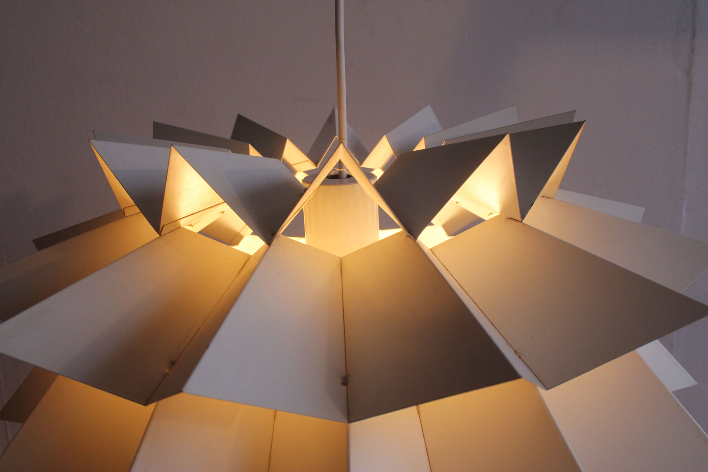 1960 ceiling light Anton Fogh Holm & Alfred J. Andersen für Nordisk Solar