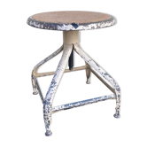 Tabouret industriel pieds style bienaise
