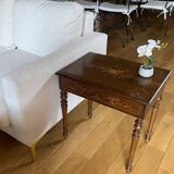 20th century inlaid side table