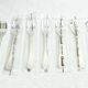 Christofle – 12 Silver Plated Cake Forks, America Model