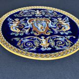 Plate in Gien earthenware