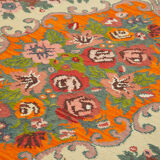 Handmade Vintage Moldov Black Kilim 210 cm x 320 cm - 23260