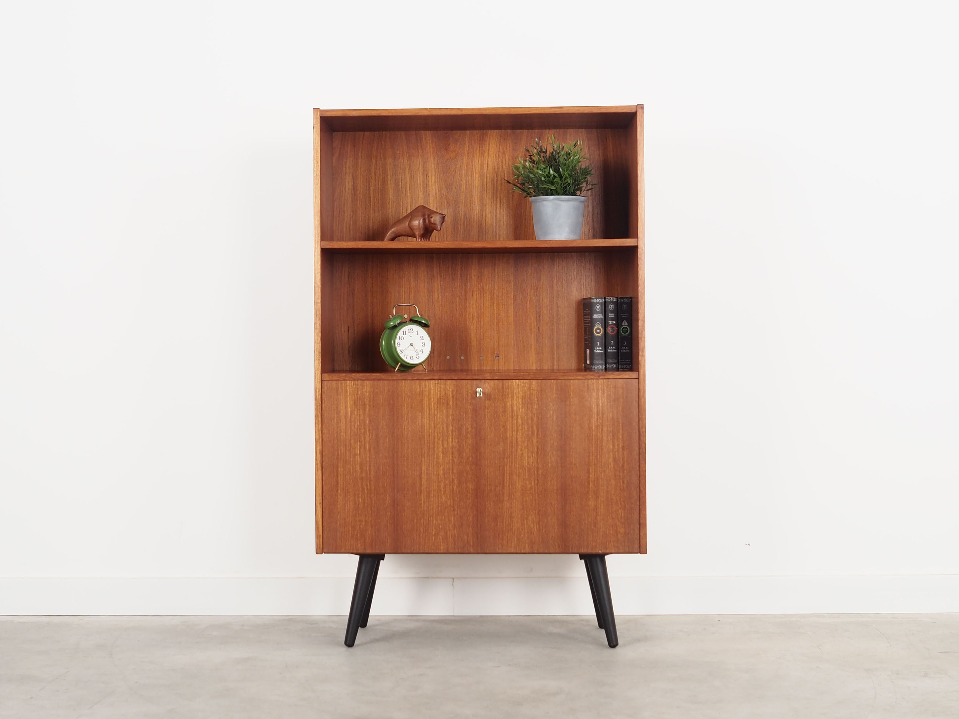 Teak bookcase, Danish design, 1970s, production: Denmark