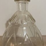 Superb old faceted liquor carafe
