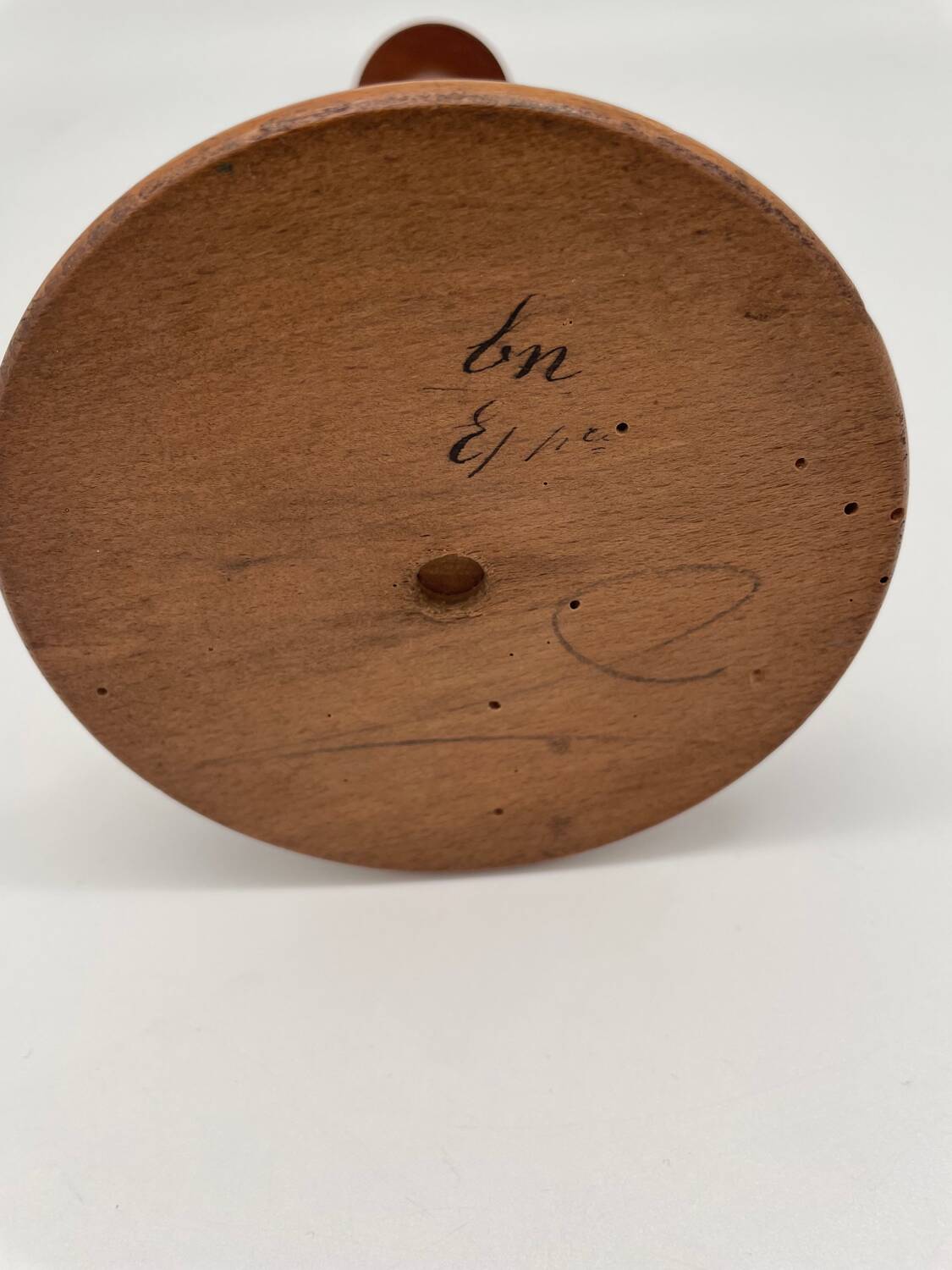 Old hat rack in turned wood