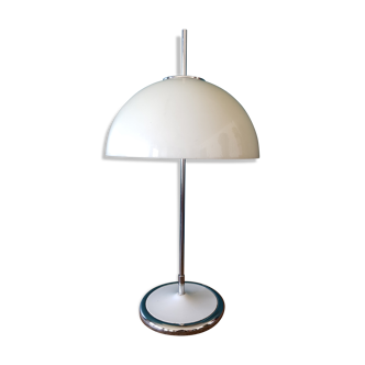 Lamp mushroom 70s white adjustable