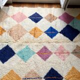 Berber handmade rug Beni Ouarain 100% wool