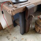 Établi de menuisier console table d’appoint