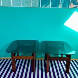 Pair of vintage coffee tables - Scandinavian