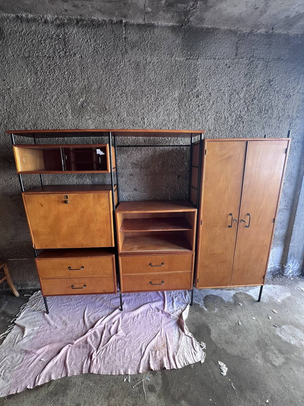 Scandinavian Modular Library Shelf (70s)