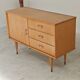Petit Buffet / Commode style scandinave vintage en bois France 1970