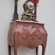 Louis XV Style Commode Stamped in Richly Decorated Rosewood Marquetry