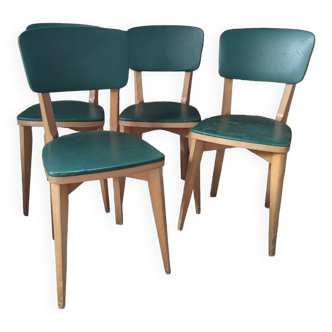 Set of 4 50s chairs