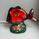 Vallauris fish lamp 70s