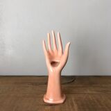 Hand ring sizer rose porcelain