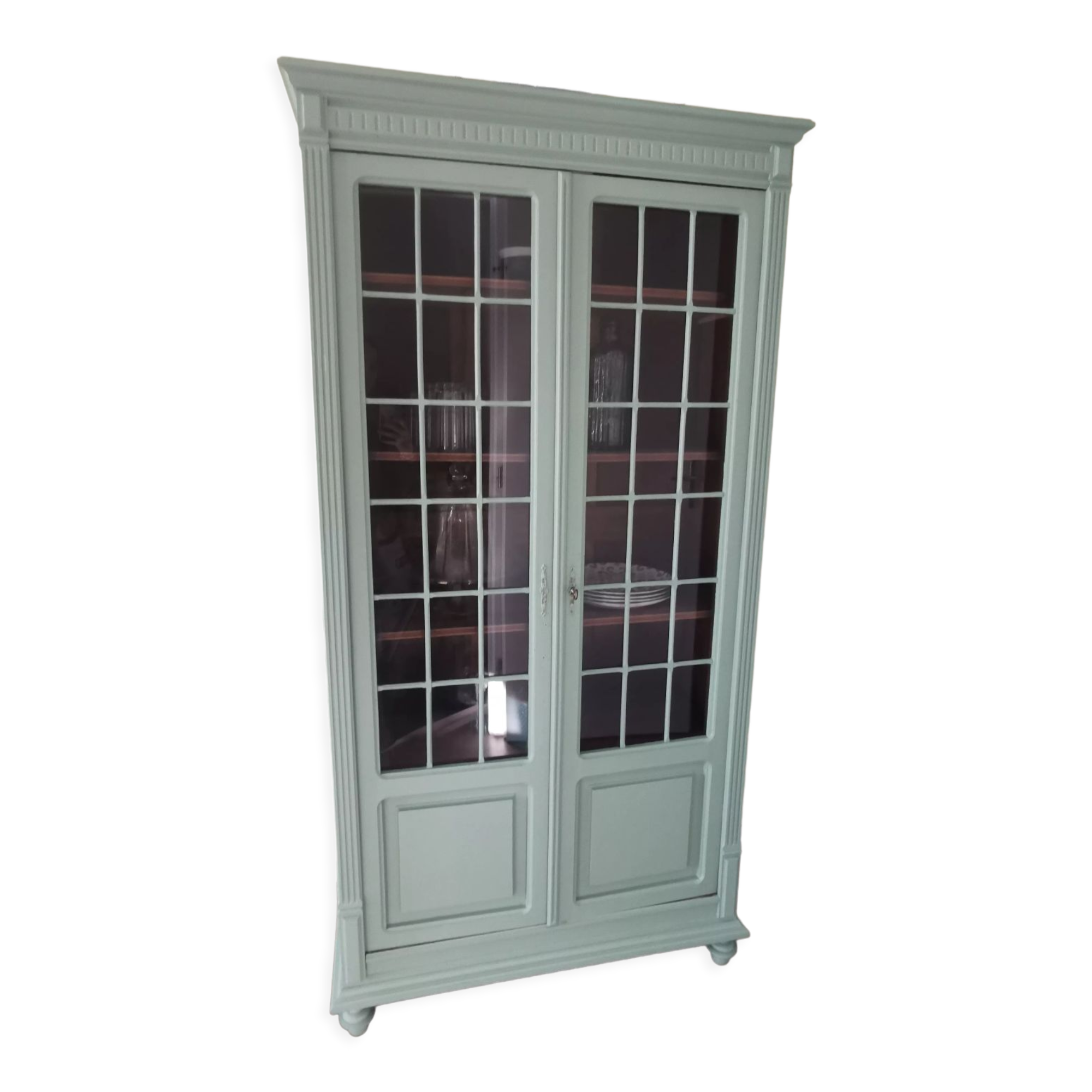 Parisian glass cabinet