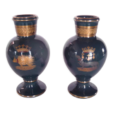 Pair of earthenware vases from jaget and pinon towers