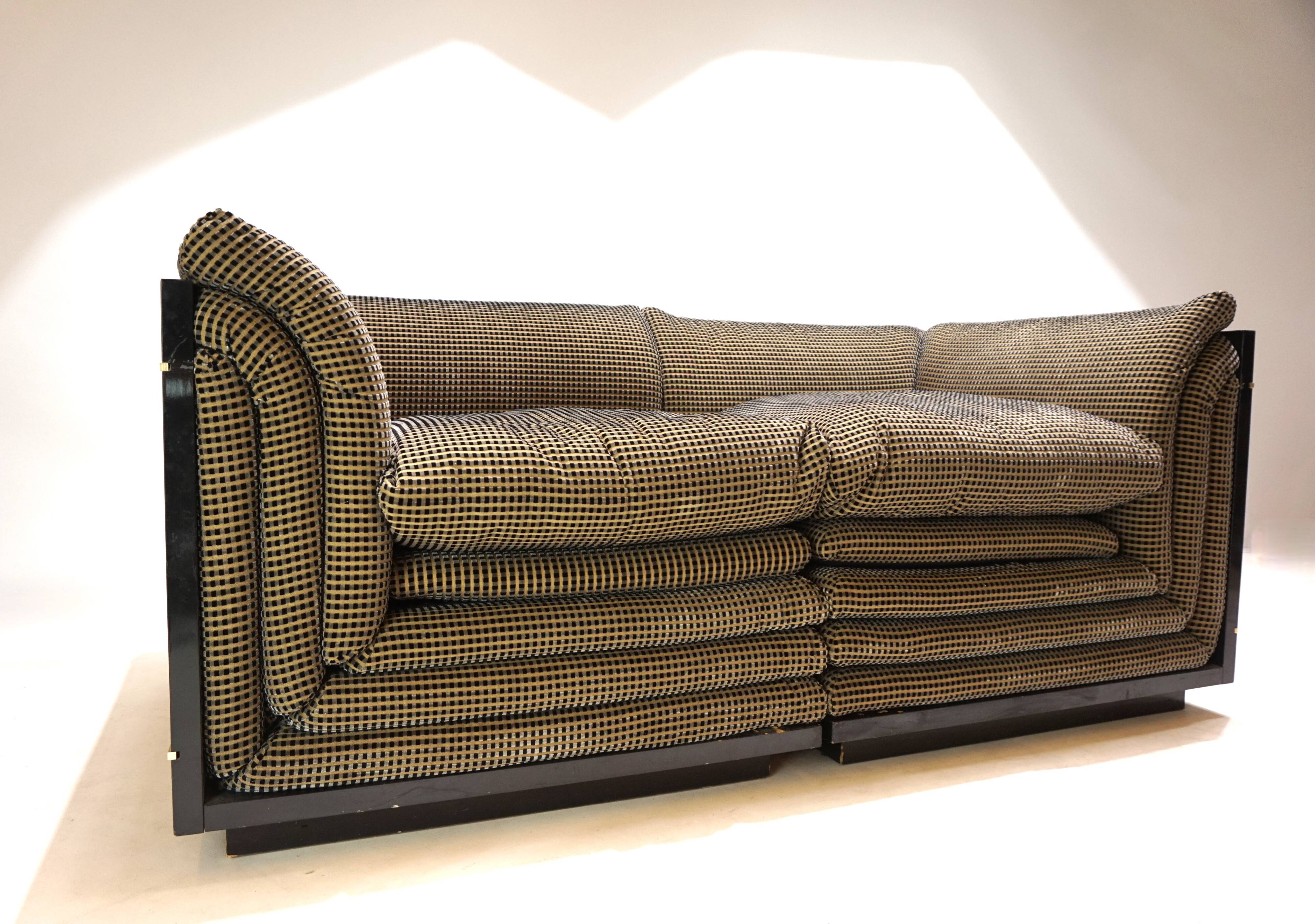 Canapé deux places attribué à Pierre Cardin, 1970