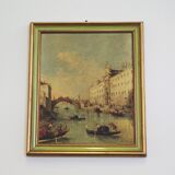 Landscape representing venice, 1960s, set of 2