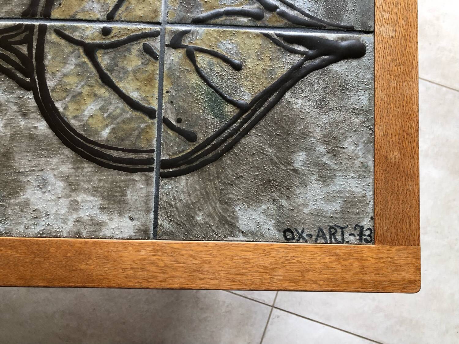 Vintage Scandinavian coffee table