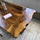 Dining table in solid olive wood Maison Skela 1960
