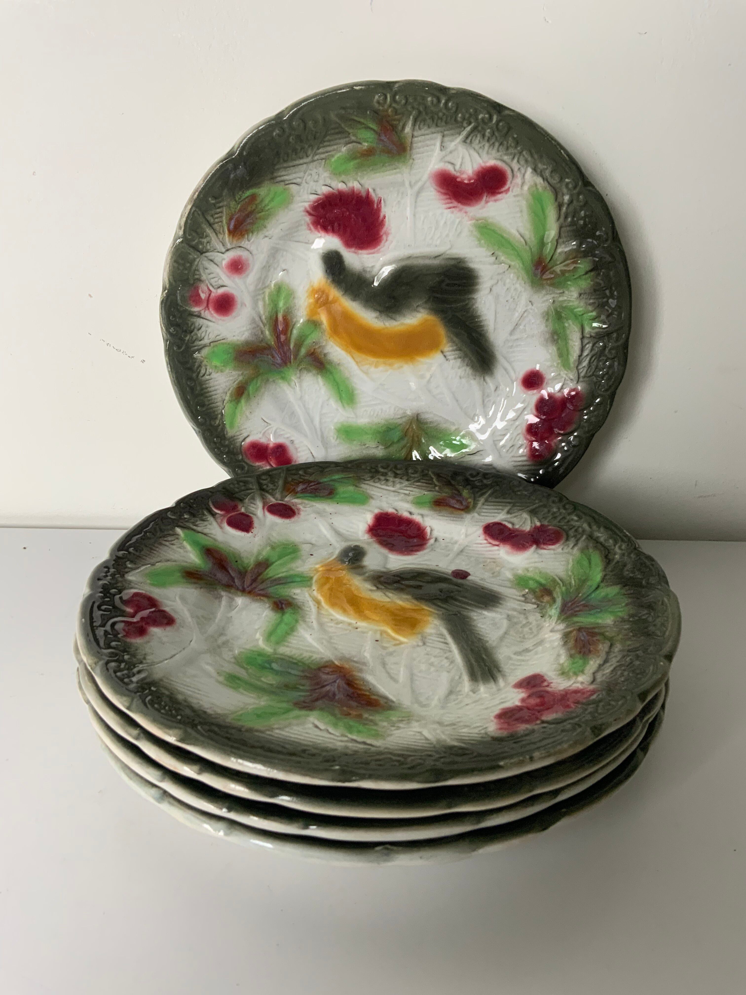 Slipware plates