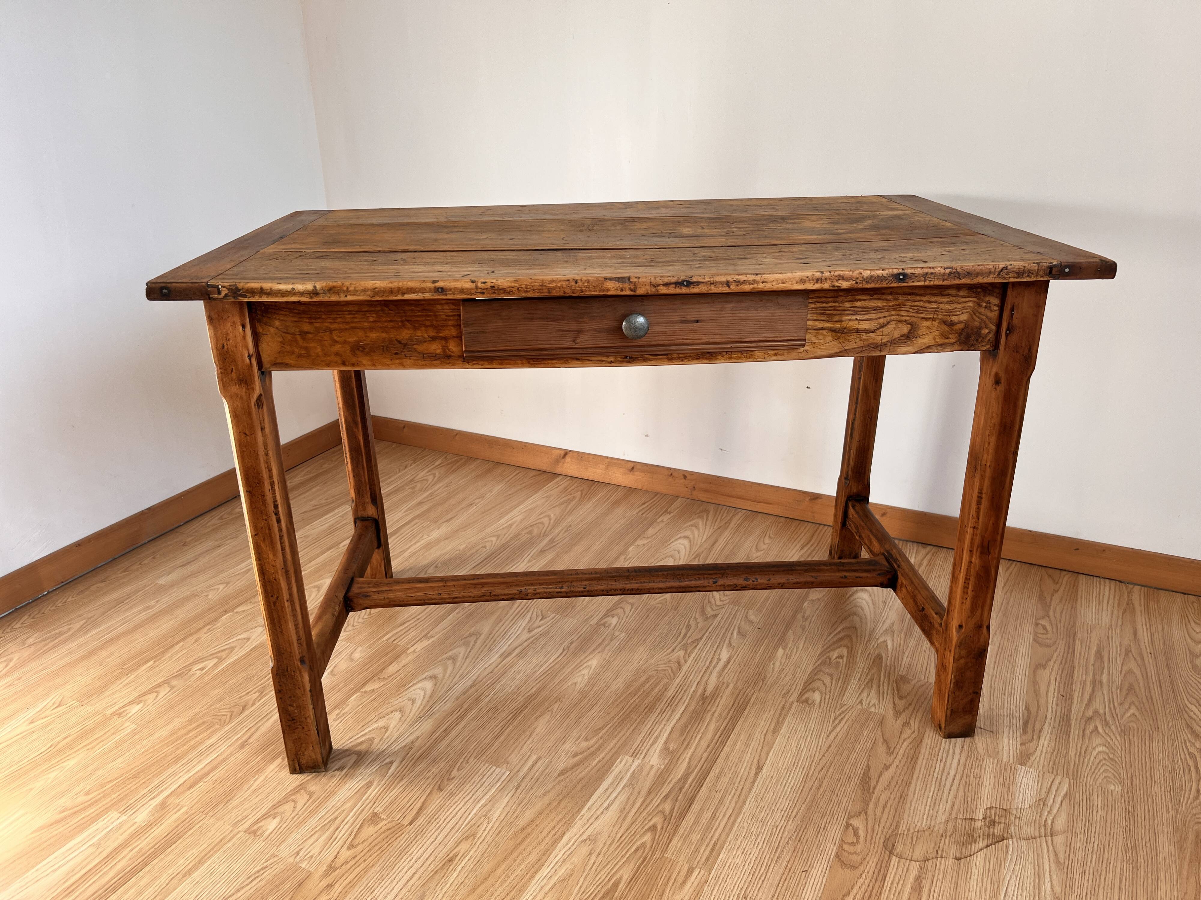 Table de ferme bois