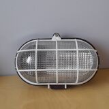 Ebonoid porthole lamp