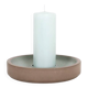 Mid-century ceramic candleholder by Knabstrup / 1960s / 1970s / Danish modern design