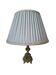 Lampada da Tavolo Vintage Stile Neoclassico in Ottone e Marmo Verde anni '5