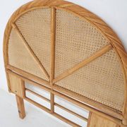 Mid-century rattan head board, 1970's