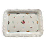 Plat rectangulaire faïence