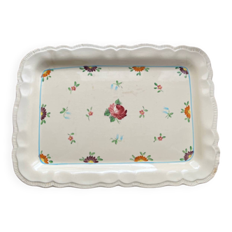 Plat rectangulaire faïence