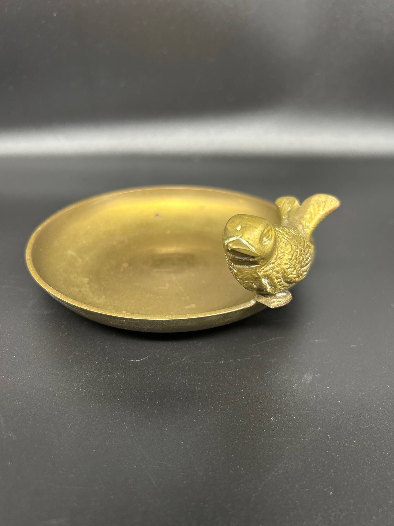 brass bird pocket tray