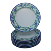 8 porcelain plates Cottage SPAL Portugal