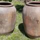 Pair of olive oil jars (or "tinajas"), Spain, 19th century