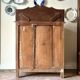Confiturier, buffet 2 portes en bois beige