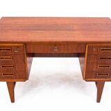 Bureau en teck, Danemark, années 1960.