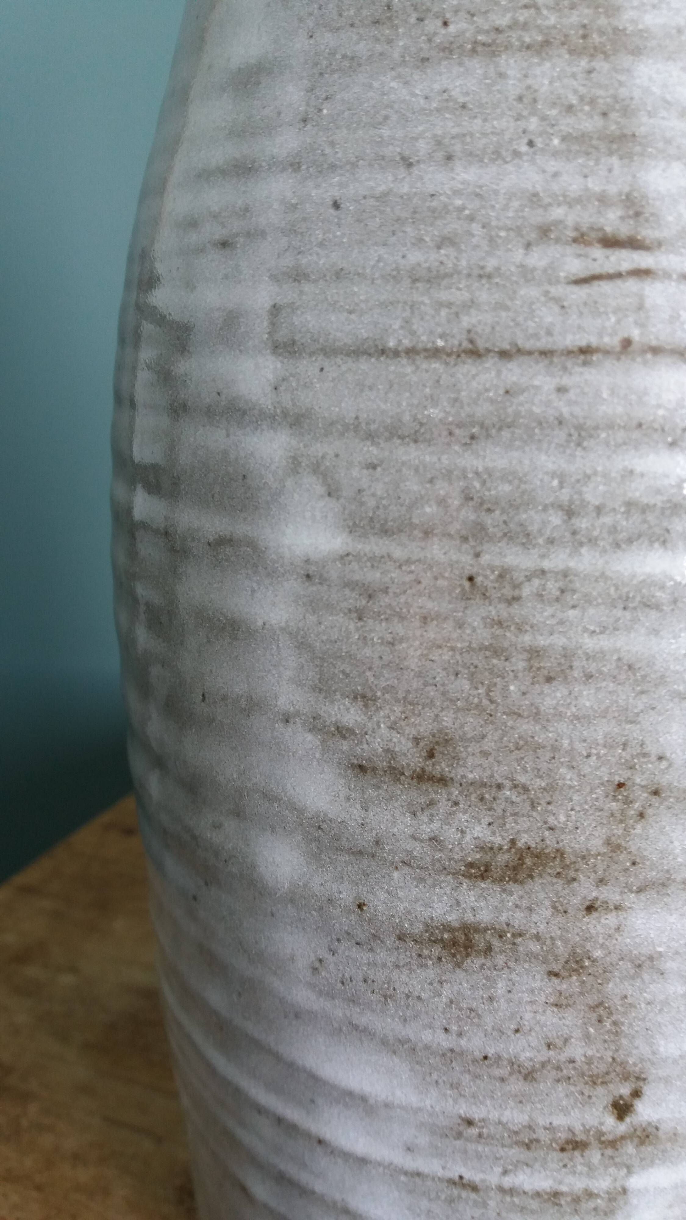 Vase signed Atch, Chantal and Thierry Robert, 1970s