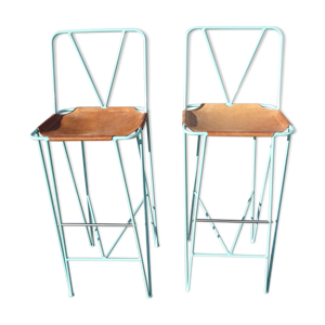 paire de tabourets hauts