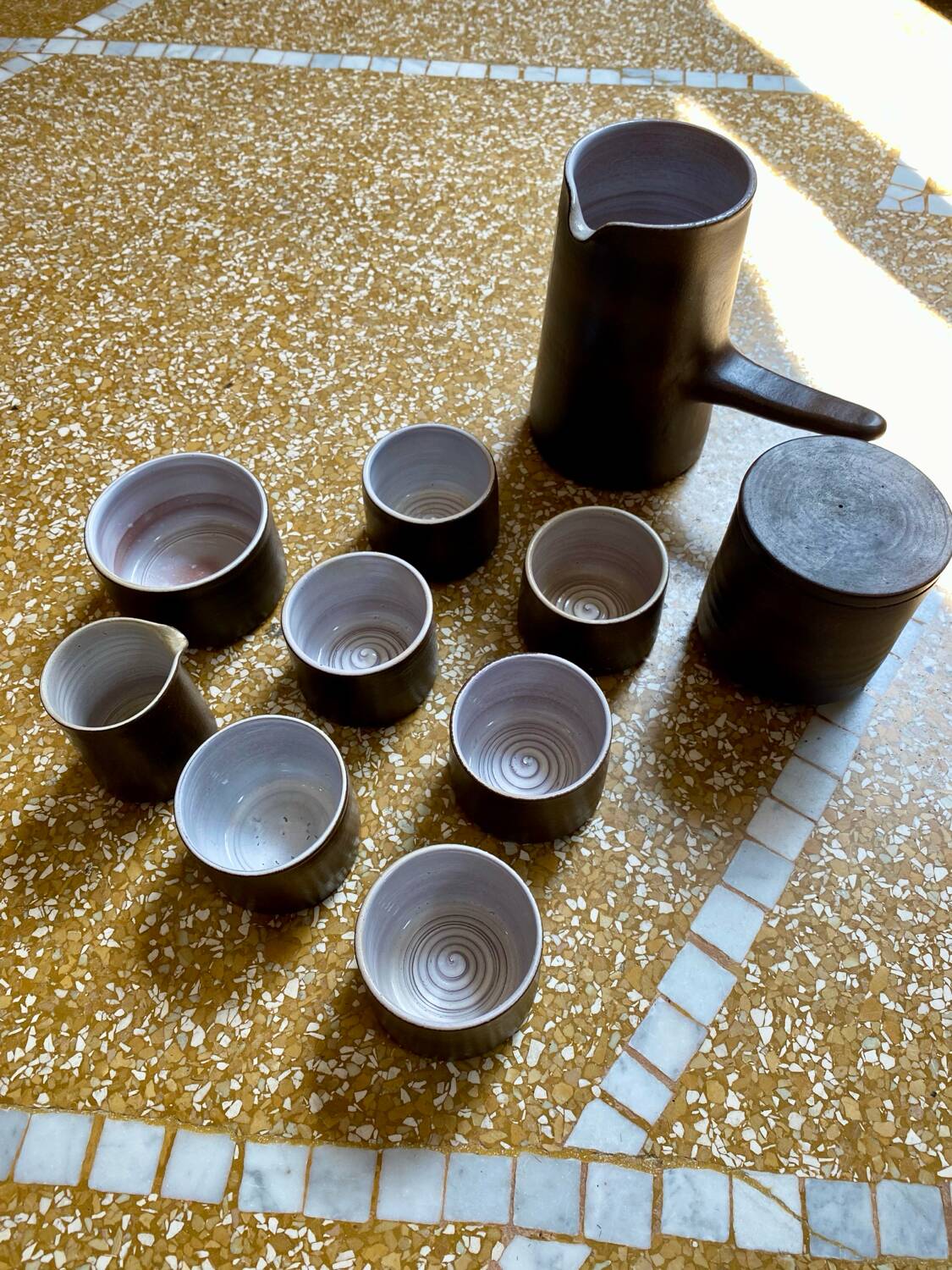 Antonio Lampecco ceramic tea/coffee set