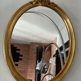 Vintage Deknudt golden mirror 70s