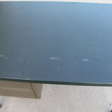 Industrial metal desk
