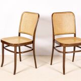 2x Josef Hoffmann dining chair Model 811