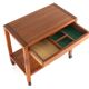 Teak trolley with drawer 'Grove' - danish design in teak
