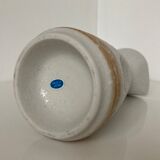 Japanese sake decanter that can form an enamelled porcelain vase or saucière