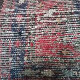 Ancien tapis en laine fait main