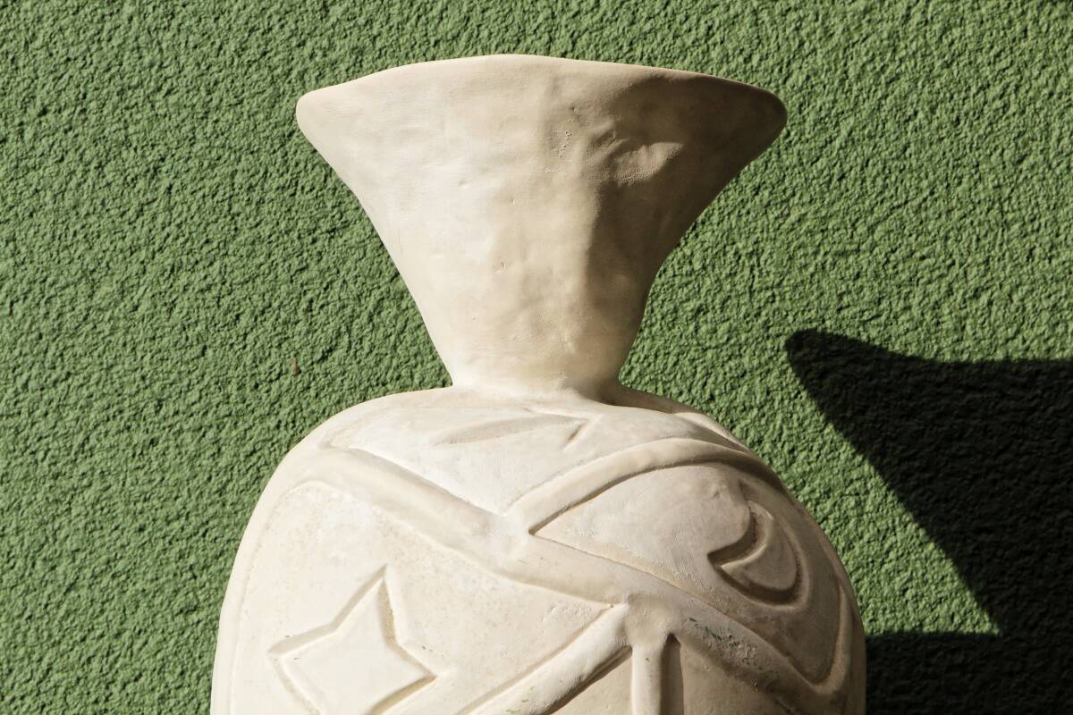 Large ceramic vase from France, attributed to Pierre Casenove.