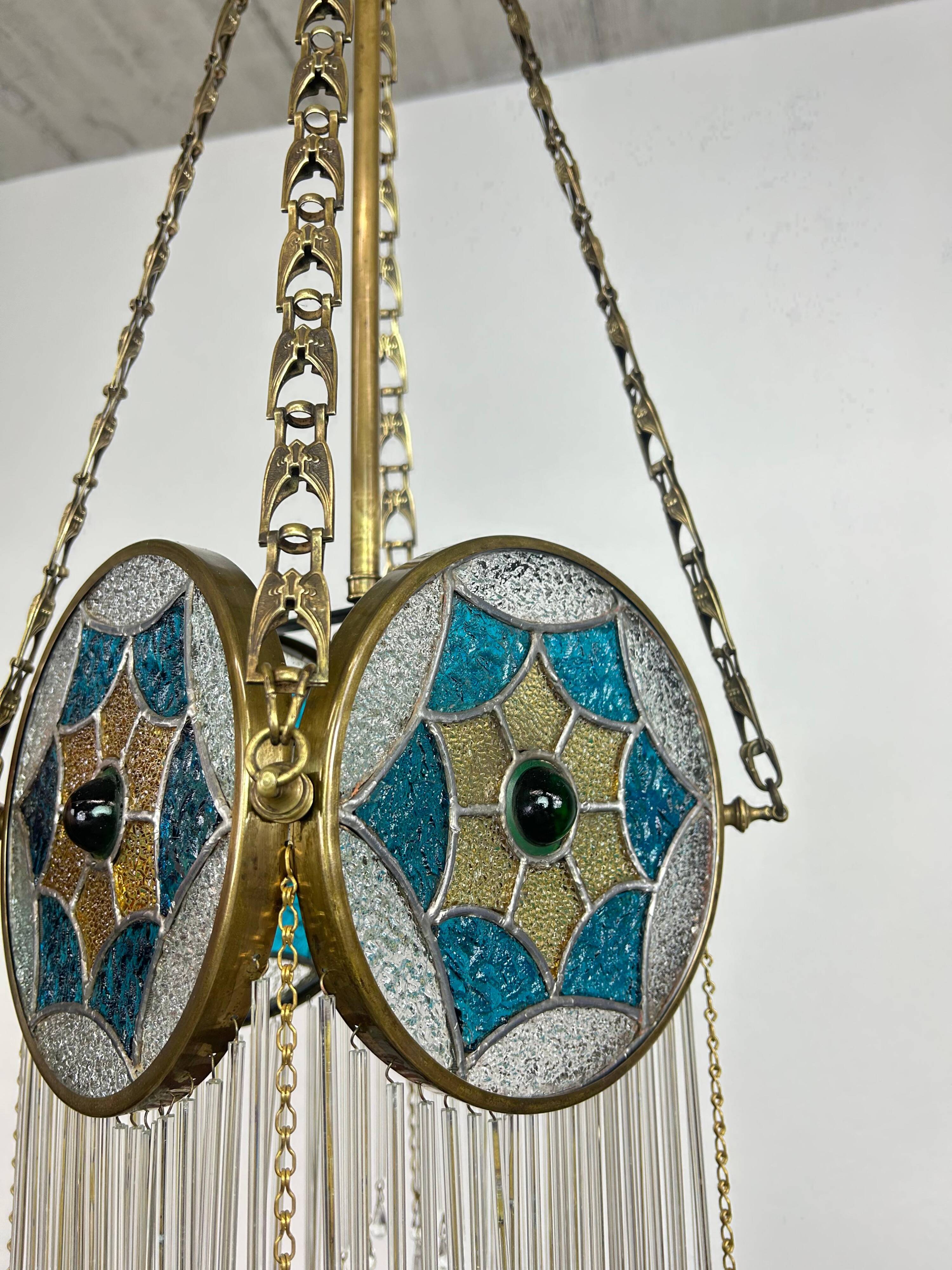 Jugendstil pendant lamp