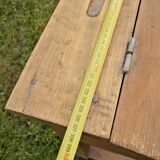 Old school desk for 4 people - Workshop furniture